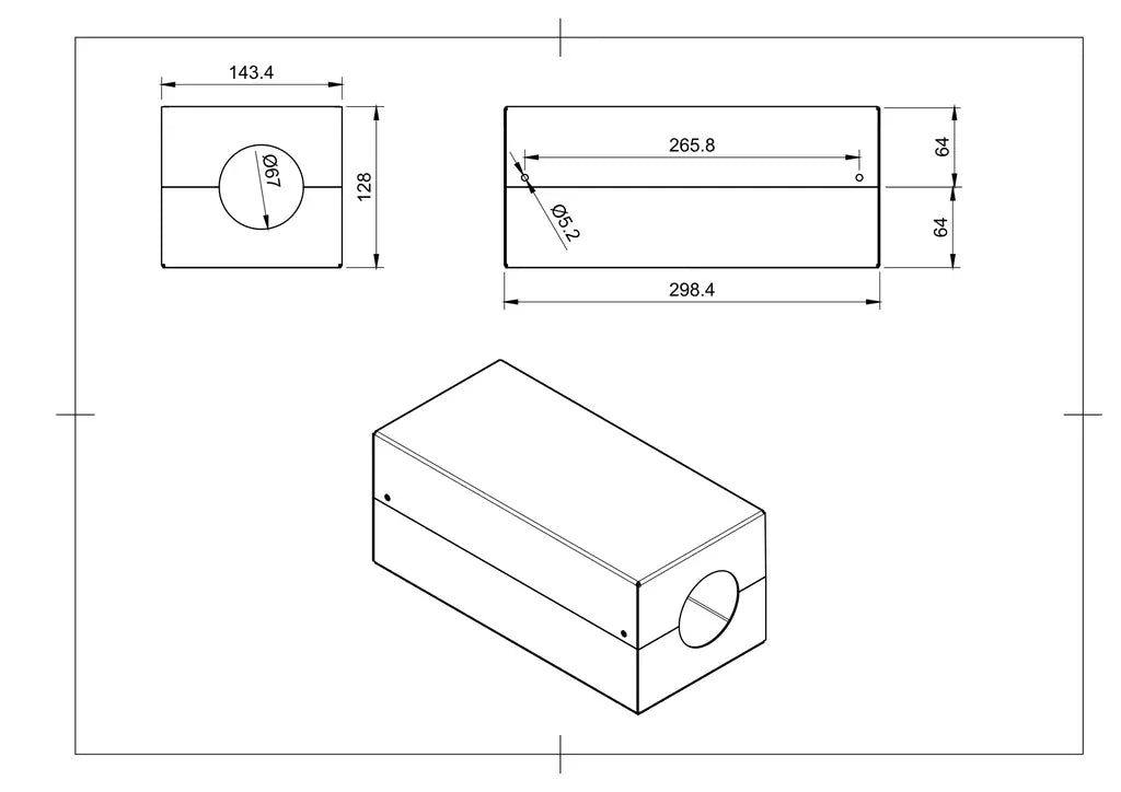 Coffre de montage chauffage Air 2D Autoterm
