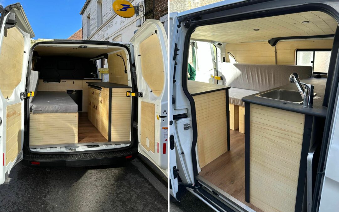 Van aménagé Ford Transit Custom de Pascal